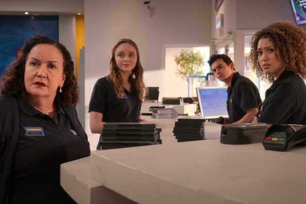 Blockbuster : photo, Kamaia Fairburn, Olga Merediz, Madeleine Arthur, Tyler Alvarez