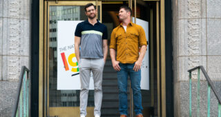 Bros : photo, Luke MacFarlane, Billy Eichner