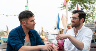 Bros : photo, Luke MacFarlane, Billy Eichner
