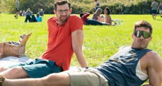 Bros : photo, Luke MacFarlane, Billy Eichner