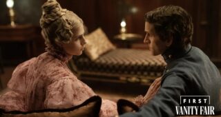 The Pale Blue Eye : photo, Lucy Boynton, Harry Melling