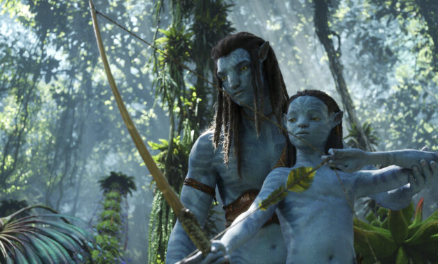 Avatar : La Voie de l'eau : photo Sam Worthington, Trinity Bliss