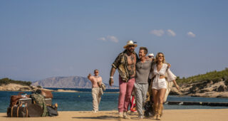 Glass Onion : une histoire à couteaux tirés : photo, Daniel Craig, Dave Bautista, Edward Norton, Madelyn Cline