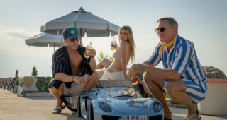 Glass Onion : une histoire à couteaux tirés : photo, Edward Norton, Daniel Craig, Madelyn Cline