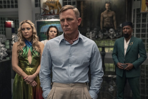 Glass Onion : une histoire à couteaux tirés : photo, Kate Hudson, Jessica Henwick, Daniel Craig, Leslie Odom Jr.