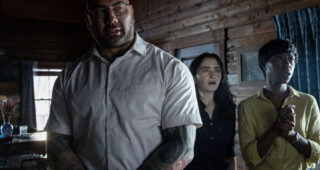 Knock at the Cabin : Photo Dave Bautista, Dave Bautista, Nikki Amuka-Bird, Abby Quinn
