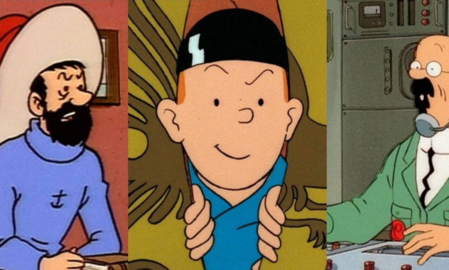 Les Aventures de Tintin : Couverture