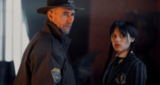 Mercredi : Photo Jamie McShane, Jenna Ortega