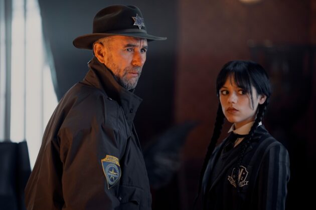 Mercredi : Photo Jamie McShane, Jenna Ortega