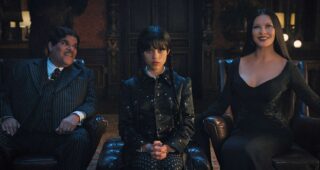 Mercredi : Photo Jenna Ortega, Catherine Zeta-Jones, Luis Guzmán