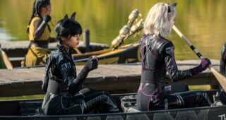 Mercredi : Photo Jenna Ortega, Emma Myers
