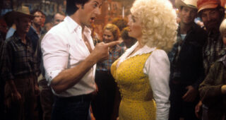 New York cowboy : photo, Dolly Parton, Sylvester Stallone