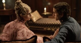 The Pale Blue Eye : photo, Lucy Boynton, Harry Melling