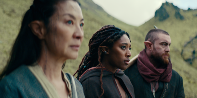 The Witcher: L'héritage du sang : photo, Michelle Yeoh, Sophia Brown, Laurence O'Fuarain