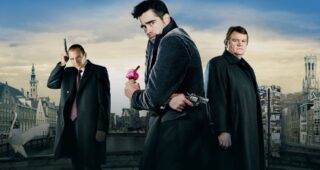 Bons baisers de Bruges : photo, Colin Farrell, Brendan Gleeson, Ralph Fiennes