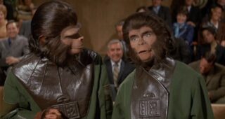 Les Évadés de la planète des singes : photo, Roddy McDowall, I Kim Hunter