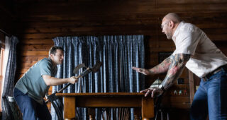 Knock at the Cabin : photo, Ben Aldridge, Dave Bautista