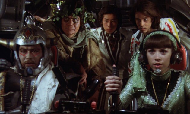 Les Évadés de l'espace : photo, Sonny Chiba, Peggy Lee Brennan, Makoto Sato, Hiroyuki Sanada, Philip Casnoff