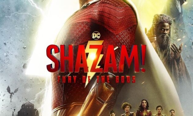 Shazam! La Rage des Dieux : Affiche US