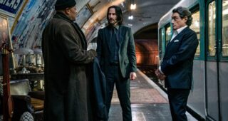 John Wick : Chapitre 4 : photo, Ian McShane, Keanu Reeves, Laurence Fishburne