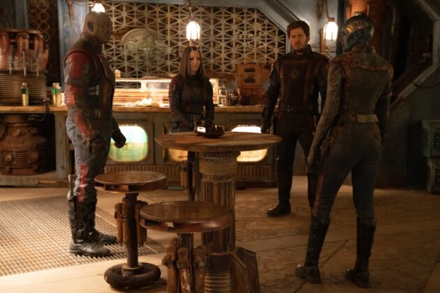 Les Gardiens de la Galaxie Vol. 3 : photo, Chris Pratt, Karen Gillan, Dave Bautista, Pom Klementieff
