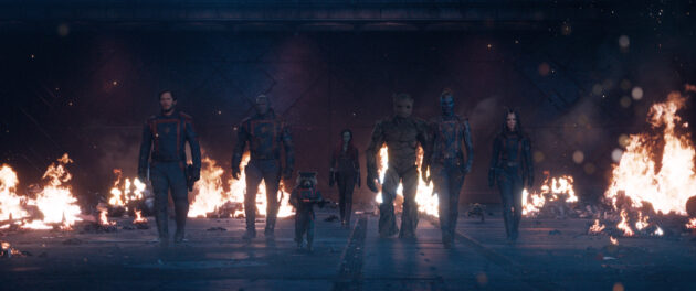 Les Gardiens de la Galaxie Vol. 3 : photo, Chris Pratt, Zoe Saldana, Pom Klementieff, Dave Bautista, Karen Gillan