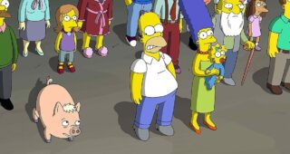 Les Simpson - Le Film : Les Simpsons, Spider cochon