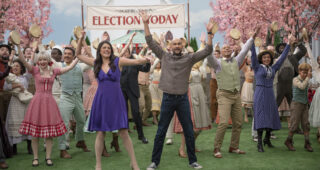 Schmigadoon! : photo, Cecily Strong, Keegan-Michael Key