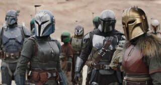The Mandalorian : photo, Pedro Pascal, Katee Sackhoff, Emily Swallow