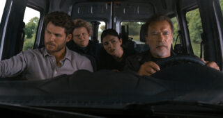 Fubar : photo, Arnold Schwarzenegger, Monica Barbaro, Travis Van Winkle, Fortune Feimster