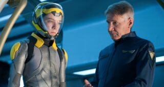 La Stratégie Ender : photo, Asa Butterfield, Harrison Ford