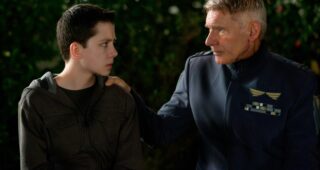 La Stratégie Ender : photo, Asa Butterfield, Harrison Ford