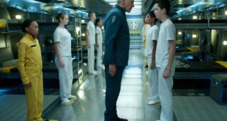 La Stratégie Ender : photo, Asa Butterfield, Harrison Ford