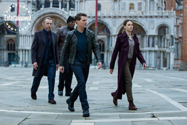 Mission : Impossible – Dead Reckoning (Partie 1) : Photo Tom Cruise, Simon Pegg, Rebecca Ferguson, Ving Rhames
