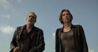 The Walking Dead : Dead City : photo, Lauren Cohan, Jeffrey Dean Morgan