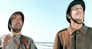 Week-end à Zuydcoote : Photo Georges Géret, Jean-Paul Belmondo