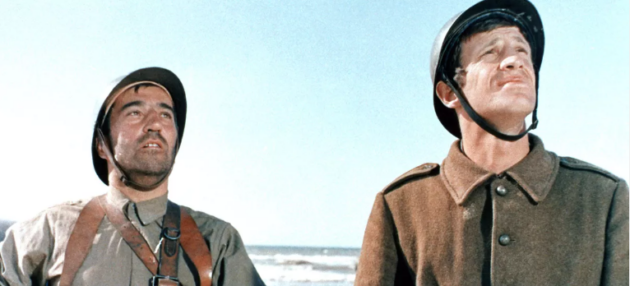 Week-end à Zuydcoote : Photo Georges Géret, Jean-Paul Belmondo