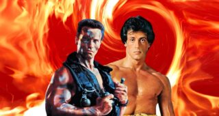 Arnold Schwarzenegger : Arnold vs Stallone