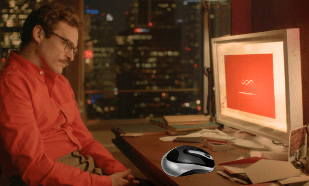 High-tech base de données : Her souris PC film