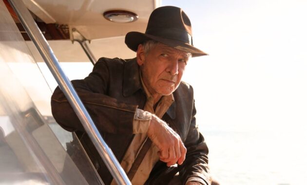 Indiana Jones et le Cadran de la Destinée : photo Harrison Ford retraite