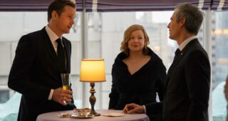 Succession : Photo Alexander Skarsgård, Sarah Snook, Justin Kirk