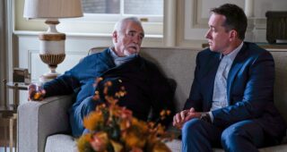Succession : Photo Brian Cox, Matthew MacFadyen
