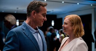 Succession : Photo Matthew MacFadyen, Sarah Snook