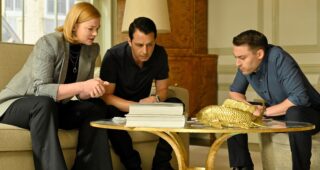 Succession : Photo Sarah Snook, Jeremy Strong, Kieran Culkin