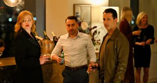 Succession : Photo Sarah Snook, Kieran Culkin, Jeremy Strong