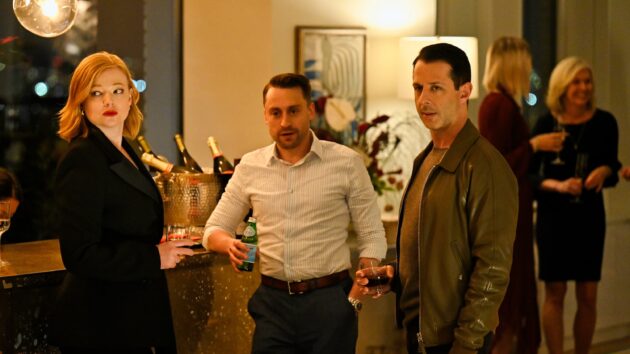 Succession : Photo Sarah Snook, Kieran Culkin, Jeremy Strong