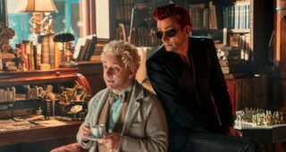 Good Omens : photo, Michael Sheen, David Tennant