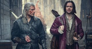 The Witcher : photo, Henry Cavill, Joey Batey