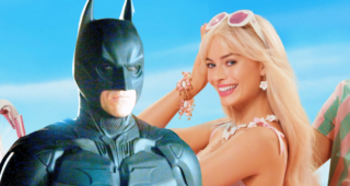 Barbie : barbie dark knight batman record box office