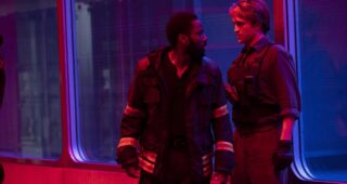 Tenet : Photo John David Washington, Robert Pattinson